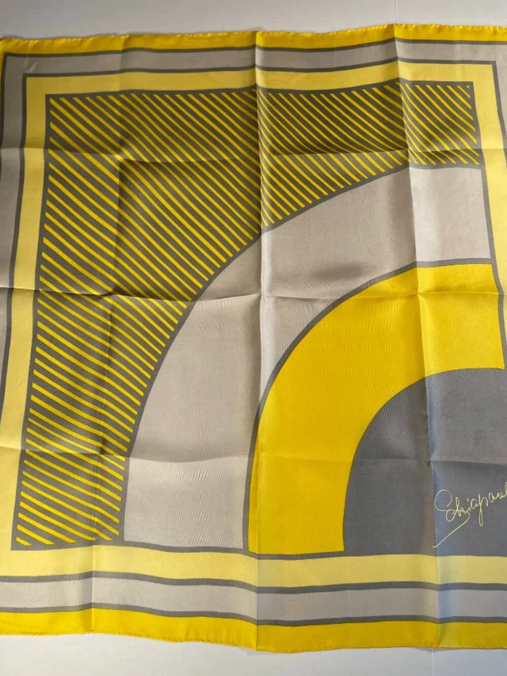 Schiaparelli Silk Scarf Vintage